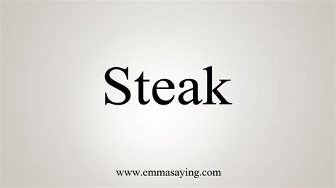 How to say Stake.